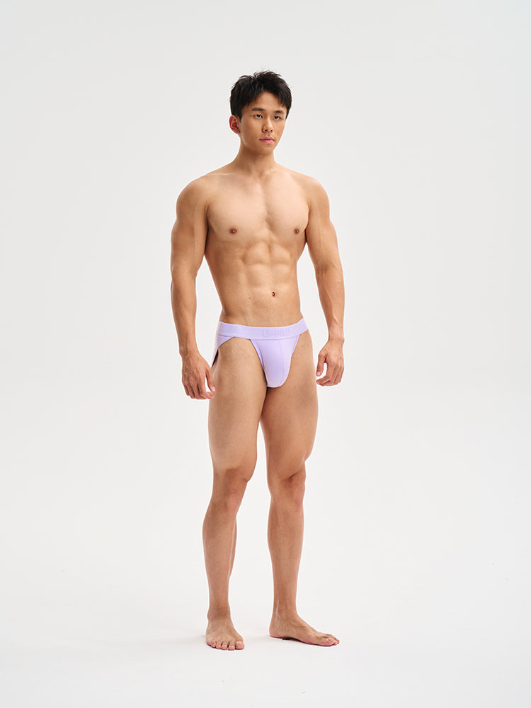 Purple high-fork Briefs UPRO-033P (Men's underwear)