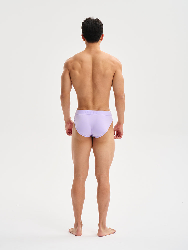 Purple high-fork Briefs UPRO-033P (Men's underwear)