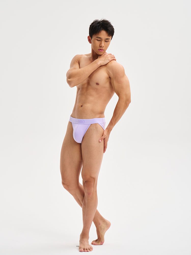 Purple high-fork Briefs UPRO-033P (Men's underwear)