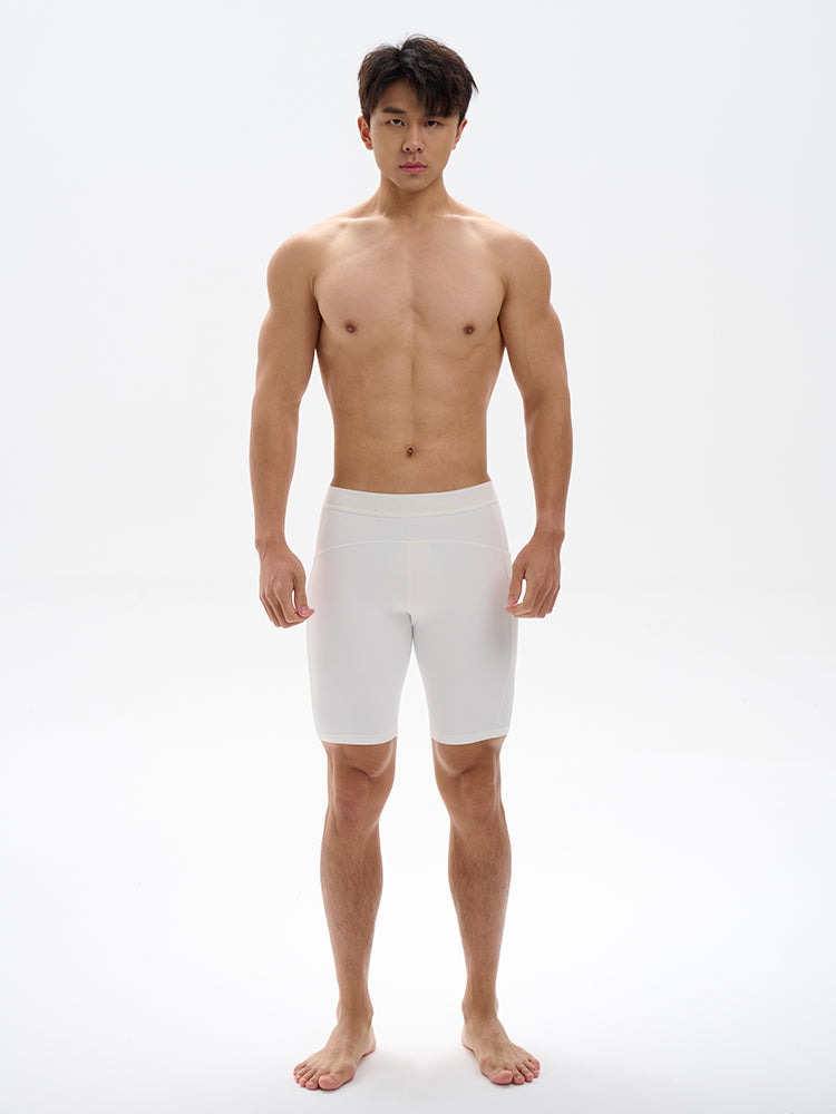 High elastic tight sports boxer shorts UPRO-040