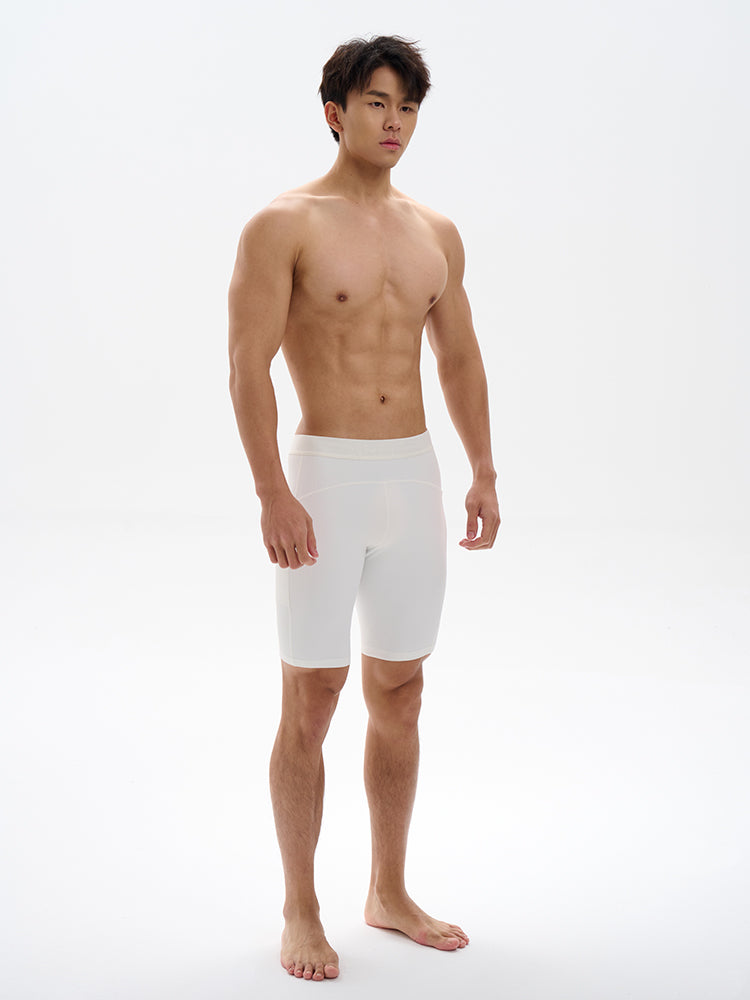 High elastic tight sports boxer shorts UPRO-040