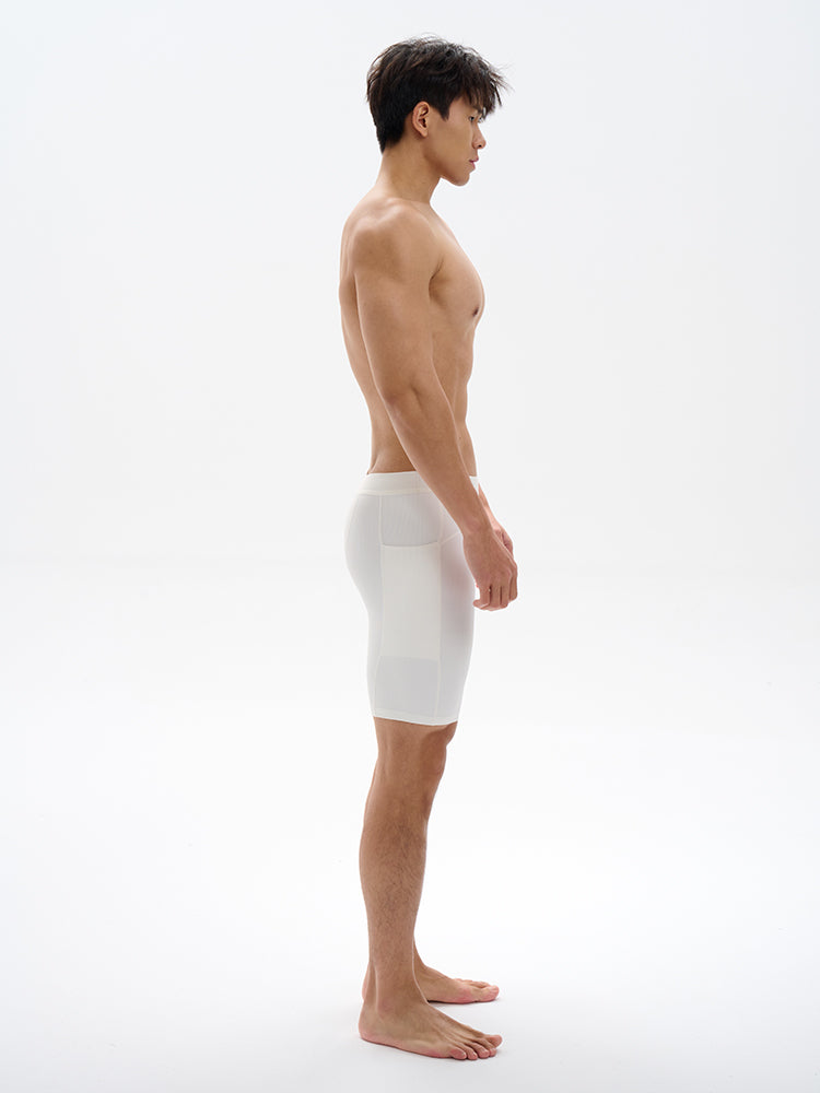 High elastic tight sports boxer shorts UPRO-040