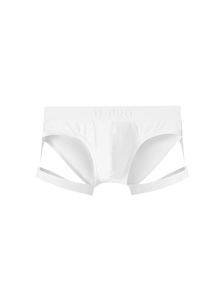 Buckle leggings briefs UPRO-053 (Black/White/Pink)