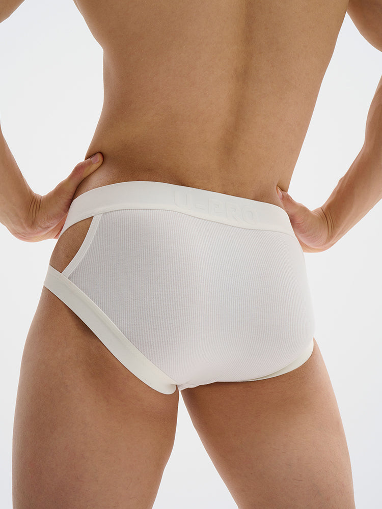 Side hole Briefs UPRO-054 (Pink/Green/White/Black)
