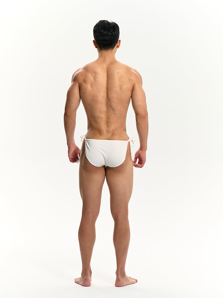 Bowknot Briefs Bikini UPRO-062 (Pink/White/Black)