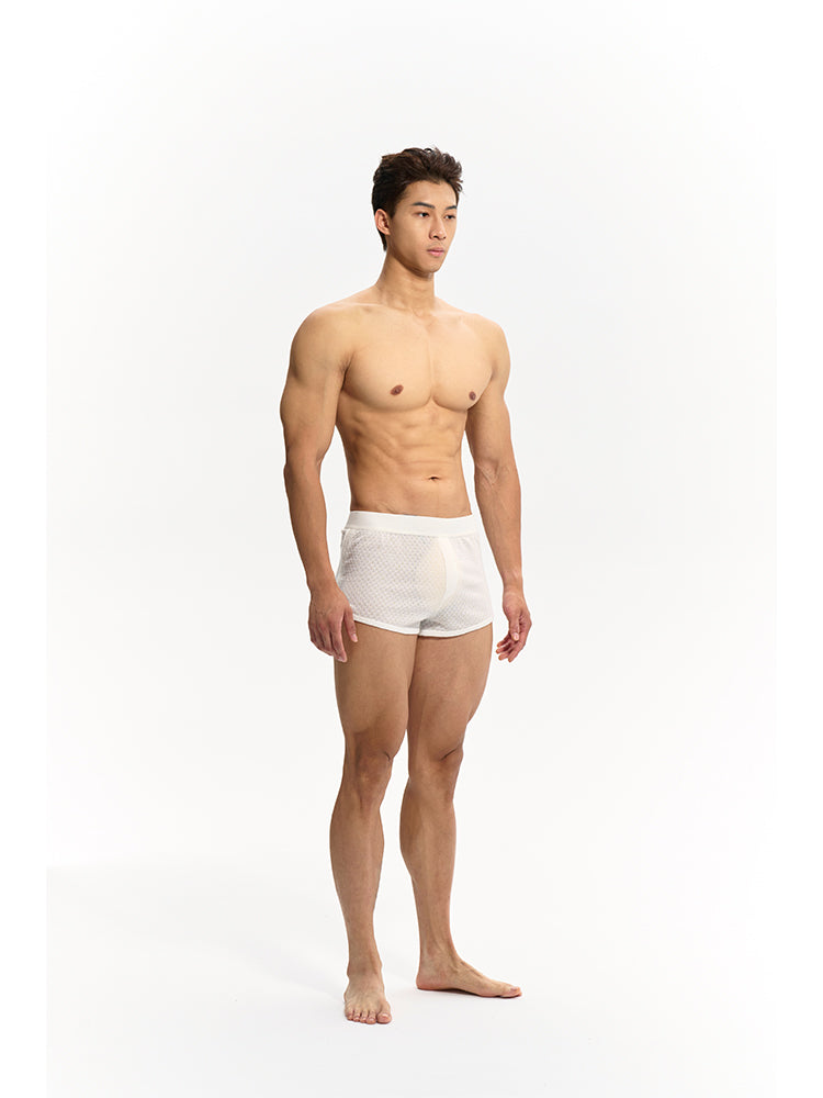 Half transparent scales Trunks UPRO-067 (White)