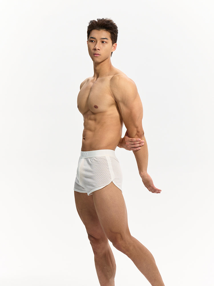Half transparent scales Trunks UPRO-067 (White)