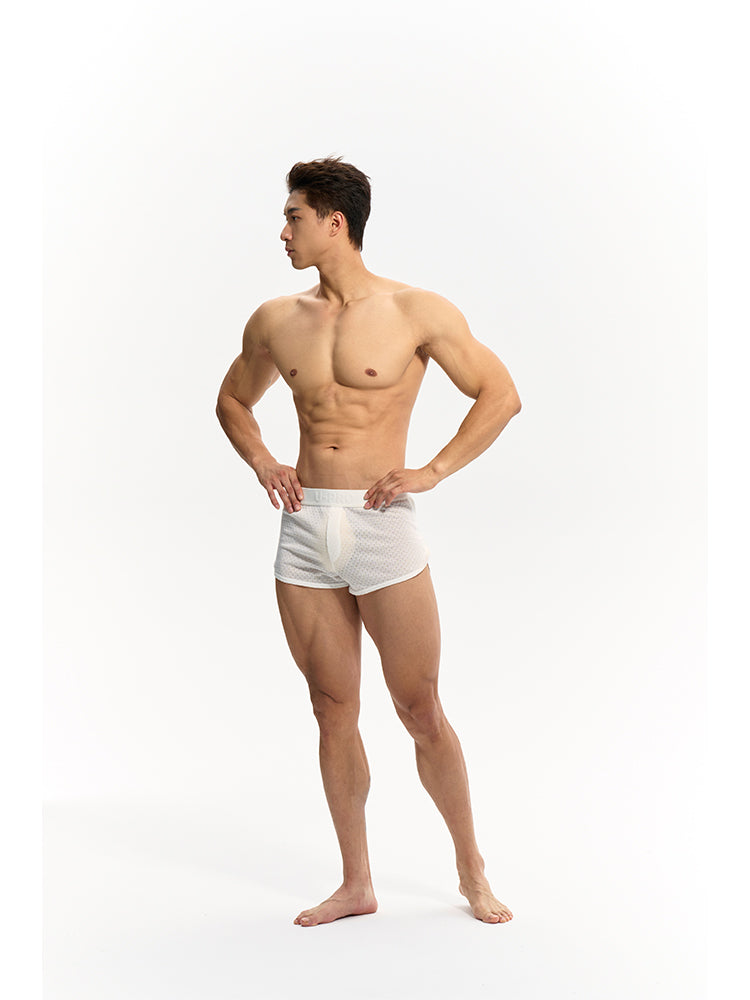 Half transparent scales Trunks UPRO-067 (White)