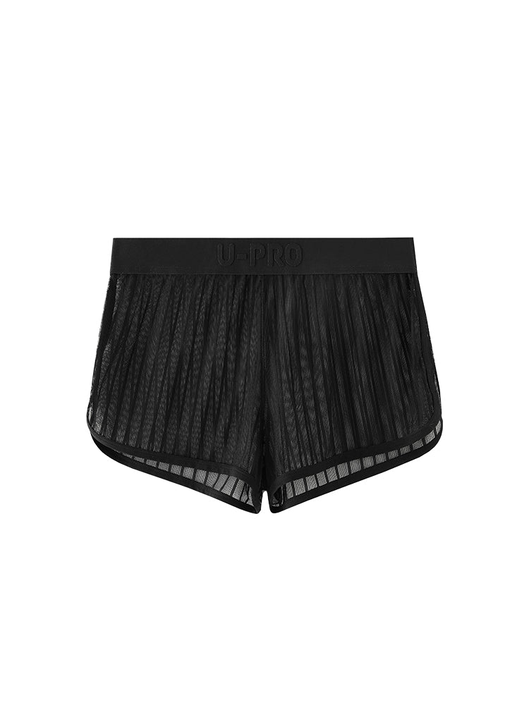 Transparent stripe Trunks UPRO-074 (Black/White)