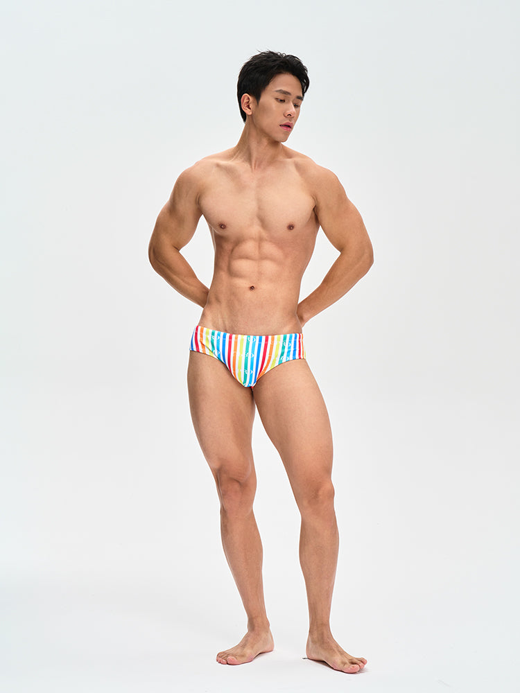 Rainbow Swim Briefs UPRO-088(Swim Series)
