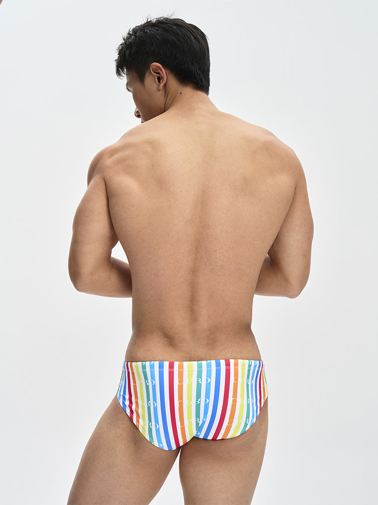 Rainbow Swim Briefs UPRO-088(Swim Series)
