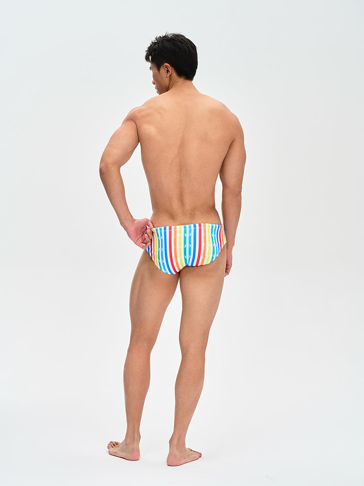 Rainbow Swim Briefs UPRO-088(Swim Series)