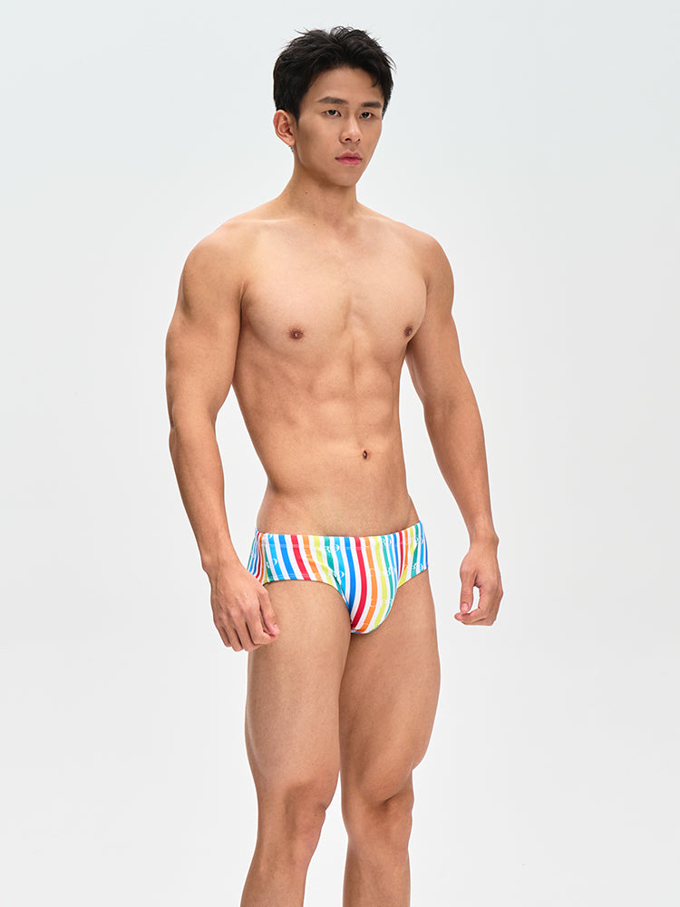 Rainbow Swim Briefs UPRO-088(Swim Series)