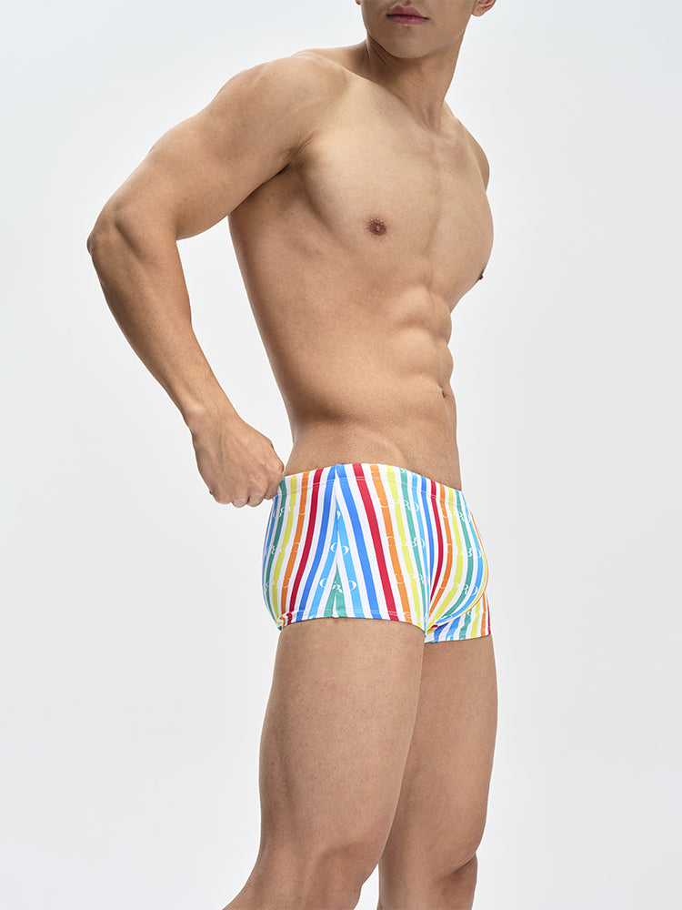 Rainbow Swim Shorts UPRO-089(Swim Series)