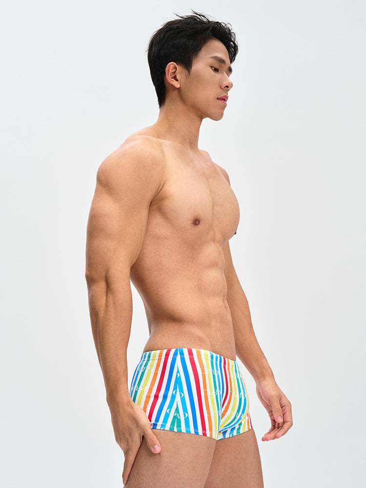 Rainbow Swim Shorts UPRO-089(Swim Series)