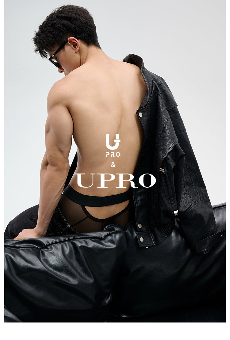 Men's mesh hollow-out back briefsUPRO-10090