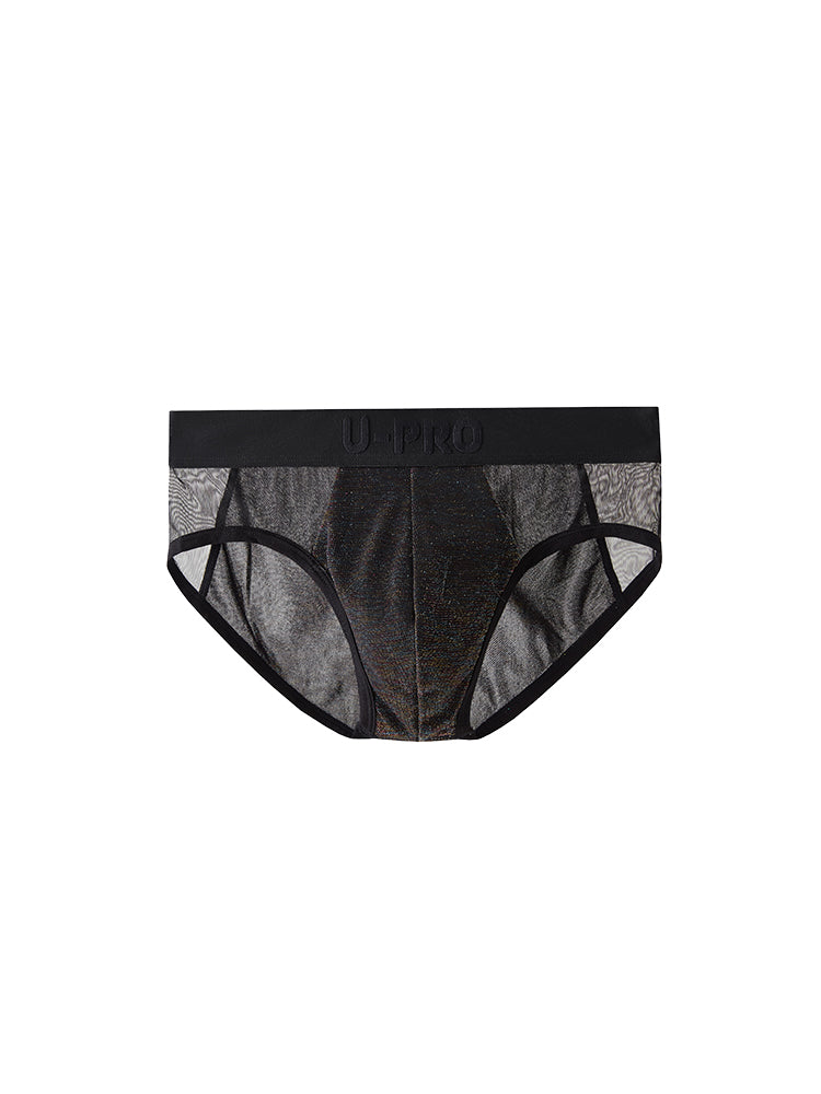 Metal mesh Briefs UPRO-AAS10002(Black)