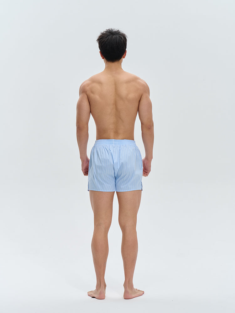Striped Pajama Shorts UPRO-AAS24015(Blue/Pink)