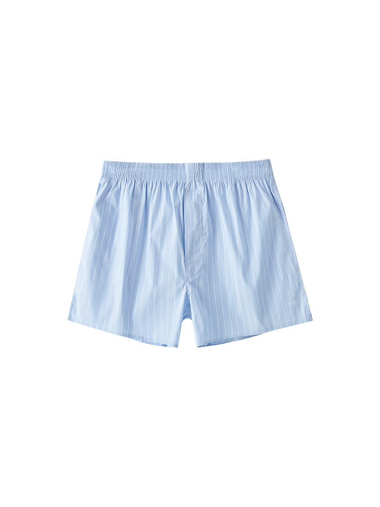 Striped Pajama Shorts UPRO-AAS24015(Blue/Pink)