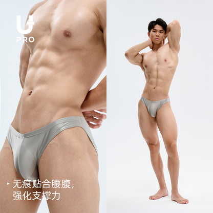 Men's silk satin gloss trunks UPRO-AAS10032
