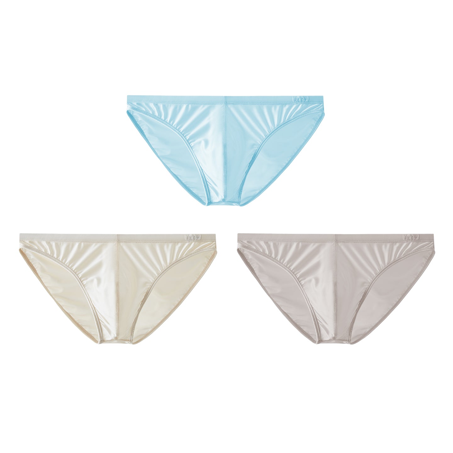 Men's silk satin gloss trunks UPRO-AAS10032