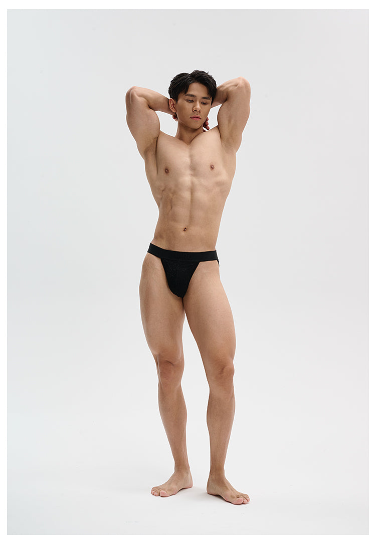 Men's High Cut Lace Briefs UPRO-10051