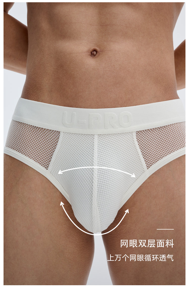 Men's Mesh Bikini Briefs UPRO-AAS10073