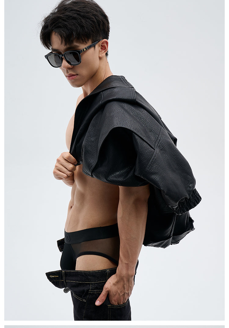 Men's mesh hollow-out back briefsUPRO-11089