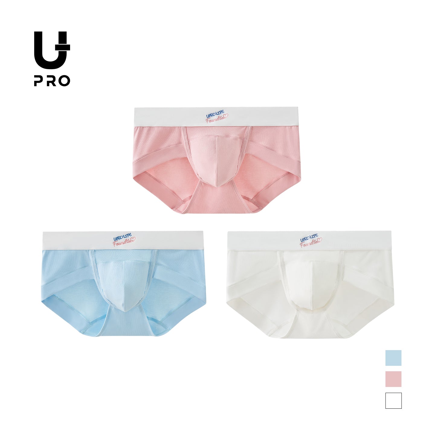Men's Short Leg Boxer Briefs UPRO-10093