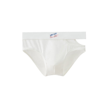 Men's Embroidery Open Hole BriefsUPRO-10094