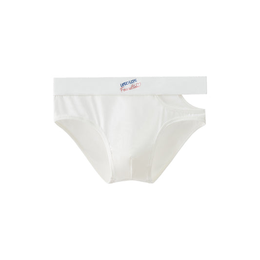 Men's Embroidery Open Hole BriefsUPRO-10094
