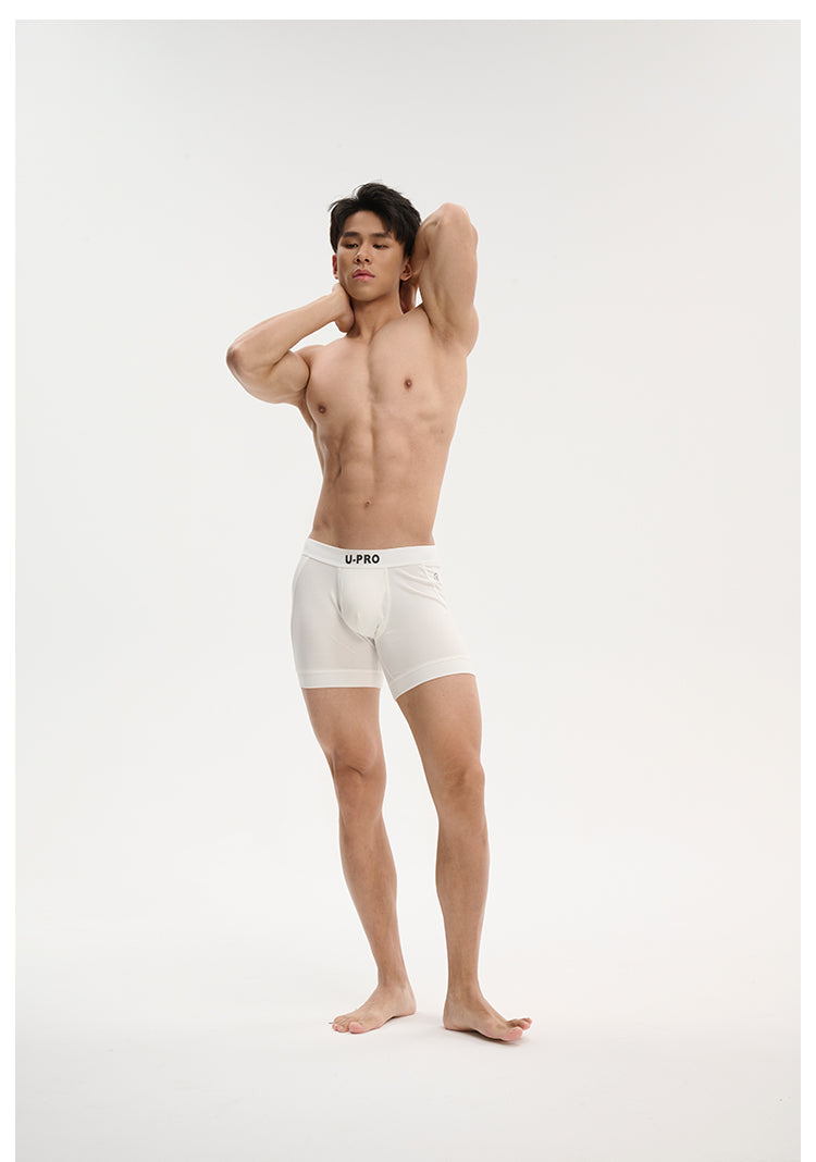Antibacterial High-Stretch Sports Fashion Men's Boxer Briefs UPRO-AAS11053