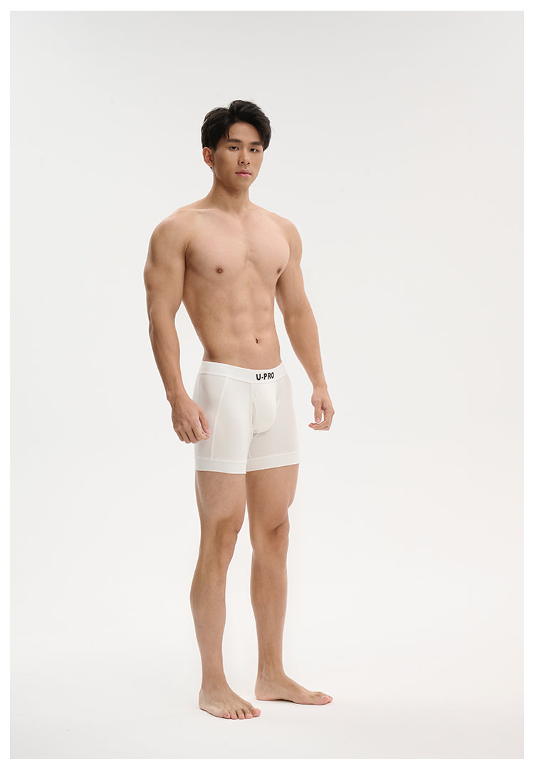 Antibacterial High-Stretch Sports Fashion Men's Boxer Briefs UPRO-AAS11053