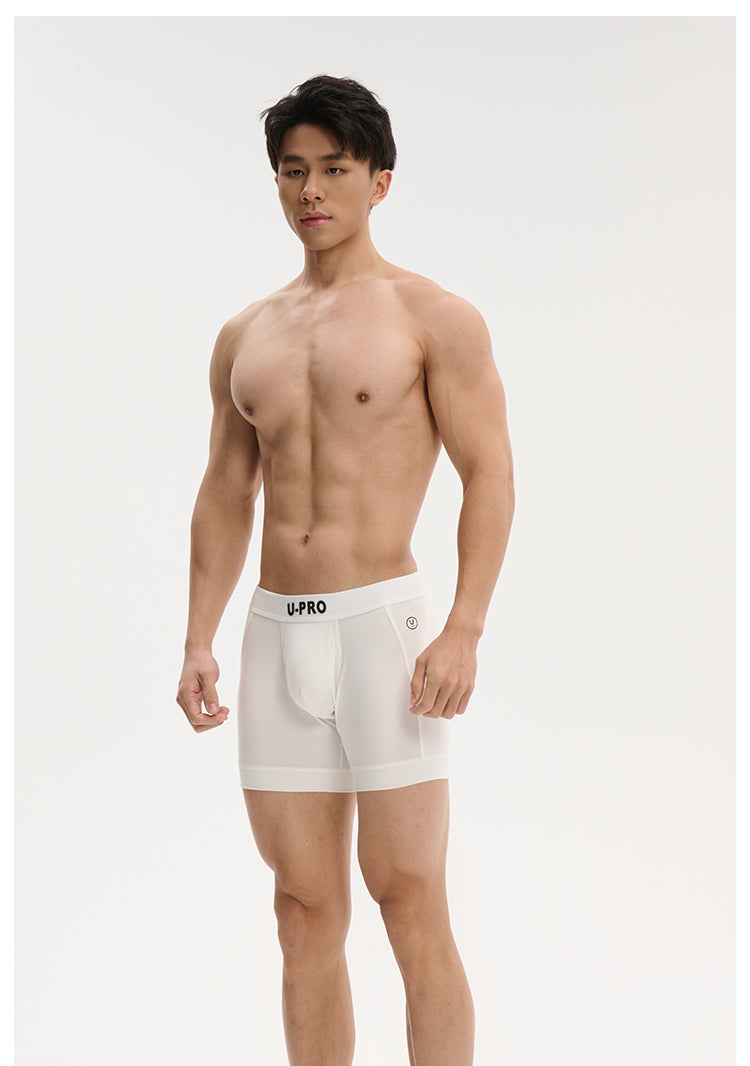 Antibacterial High-Stretch Sports Fashion Men's Boxer Briefs UPRO-AAS11053