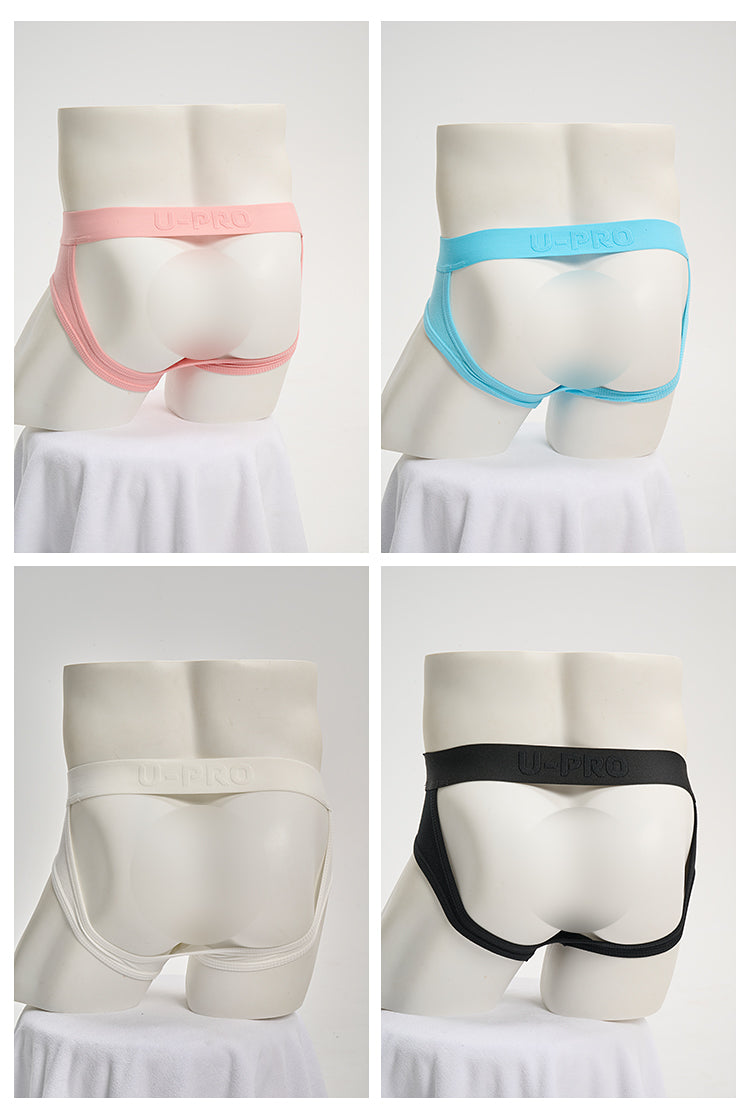 Triangle panties with threaded fashion back hollow out UPRO-AAS12061