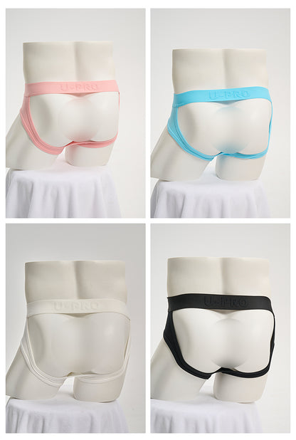 Triangle panties with threaded fashion back hollow out UPRO-AAS12061