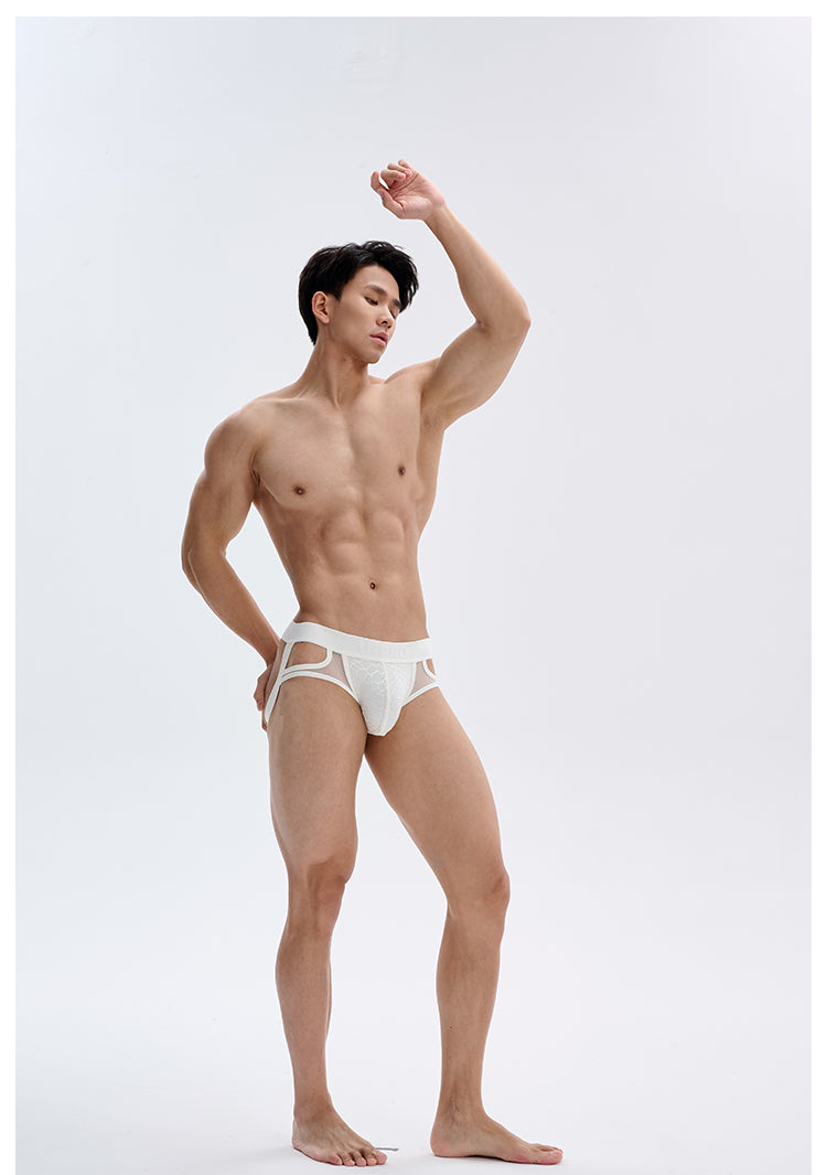 Men's Fashion Mesh Patchwork Jockstrap UPRO-AAS12064
