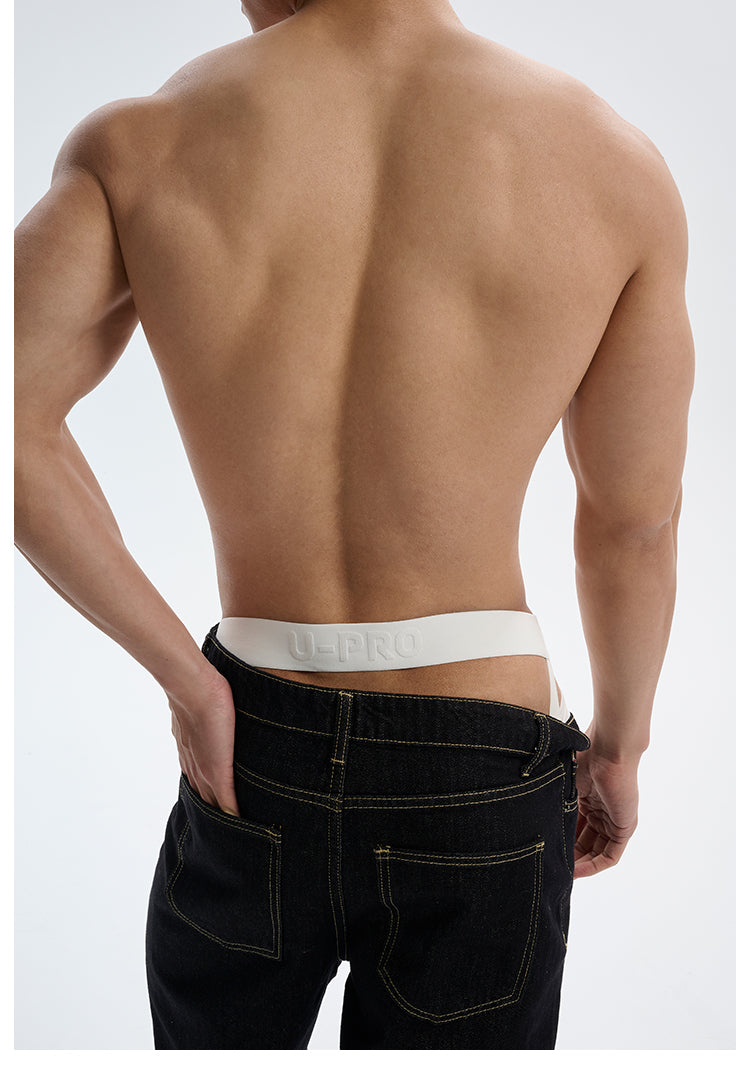 Men's Fashion Mesh Patchwork Jockstrap UPRO-AAS12064