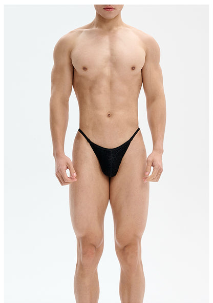 Lace high-slit bikini brief  UPRO-AAS13065