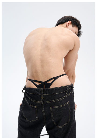 Lace high-slit bikini brief  UPRO-AAS13065