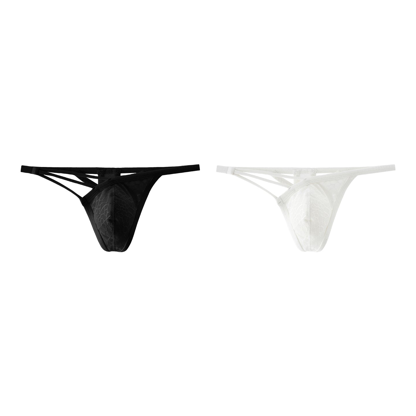 Men's asymmetric lace bikini brief UPRO-AAS13068