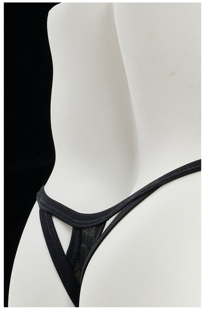 Men's asymmetric lace bikini brief UPRO-AAS13068