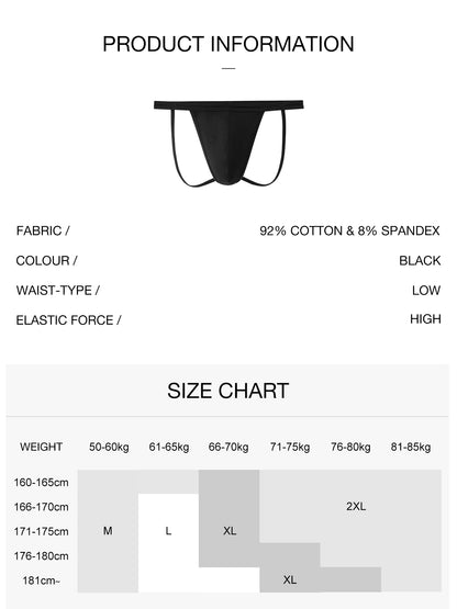 High-slit Modal High Elastic Thong & G-string UnderwearUPRO-13084