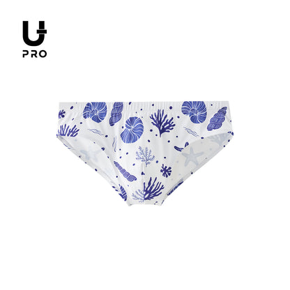 Love in Midsummer Shell Triangle Swim TrunksAAS-18071