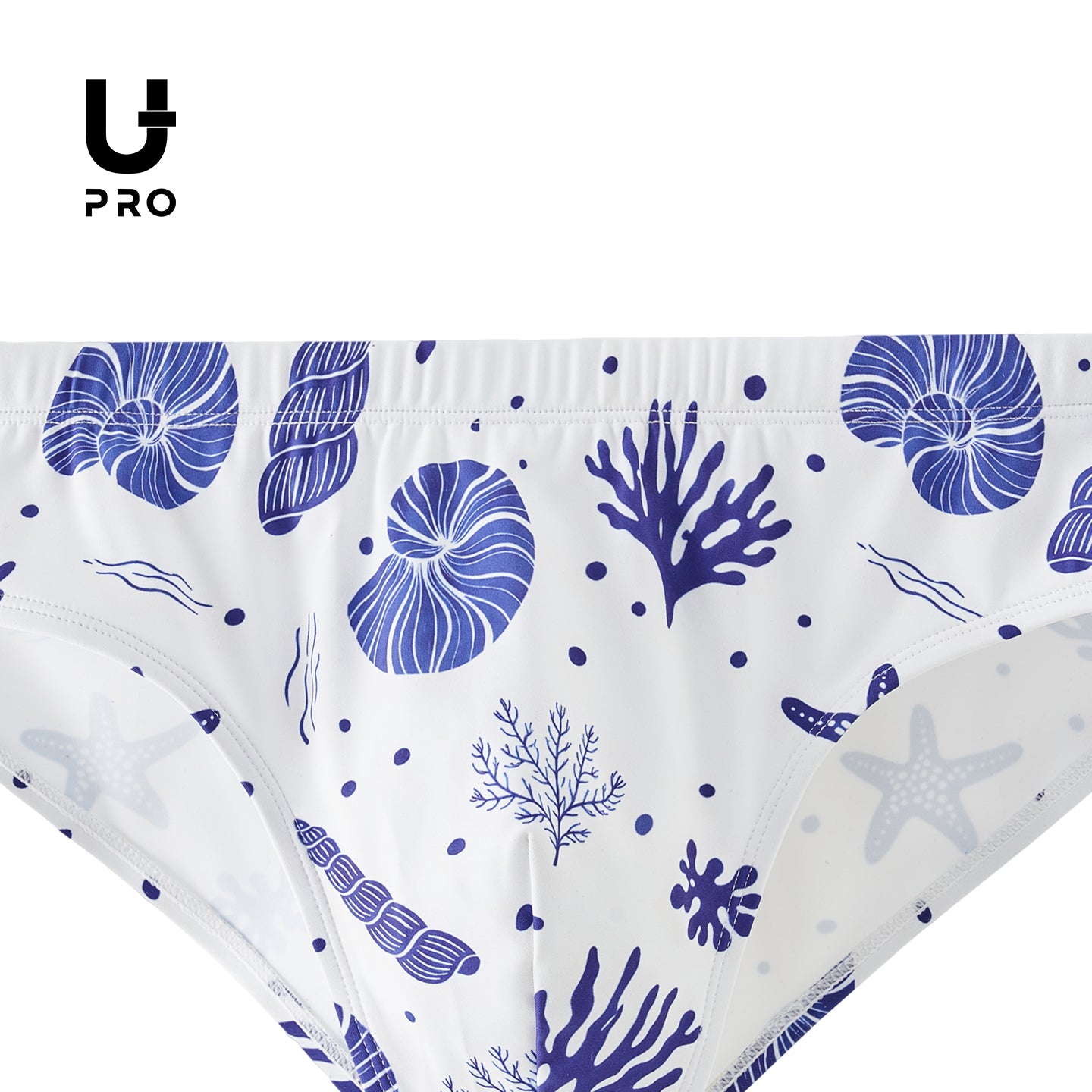 Love in Midsummer Shell Triangle Swim TrunksAAS-18071