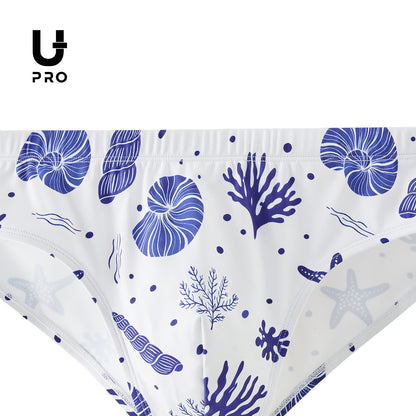 Love in Midsummer Shell Triangle Swim TrunksAAS-18071