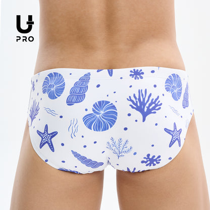 Love in Midsummer Shell Triangle Swim TrunksAAS-18071
