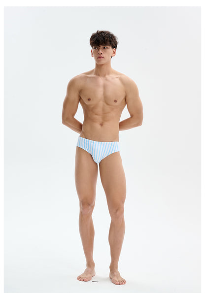 Love in Midsummer Triangle Pink Swim Trunks UPRO-AAS18074