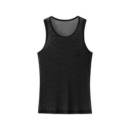 Men's Semi-Sheer Mesh Tank Top UPRO-20092